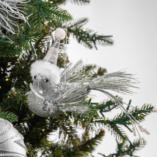 Sparrow Bird Clip - on Ornament - ironyhome