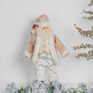 Standing Champagne Santa - ironyhome