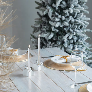 Star Candle Holder with LED Light - ironyhome