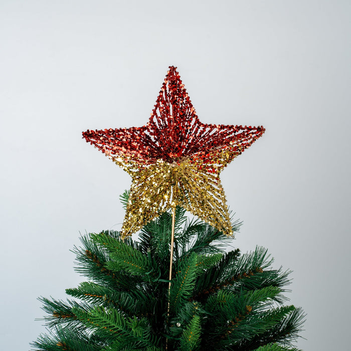 Star Glitter Tree Topper - ironyhome