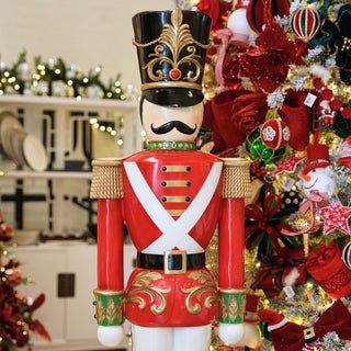 Traditional Holiday Soldier Life - Size Figurine - ironyhome