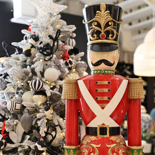 Traditional Holiday Soldier Life - Size Figurine - ironyhome