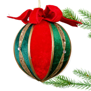 Traditional Ornament with Bow - ironyhome