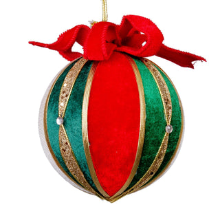 Traditional Ornament with Bow - ironyhome