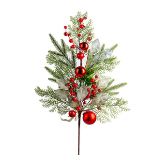 Traditional Pick with Red Winterberry - ironyhome