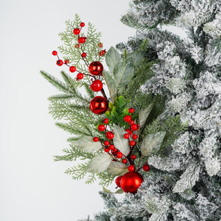 Traditional Pick with Red Winterberry - ironyhome