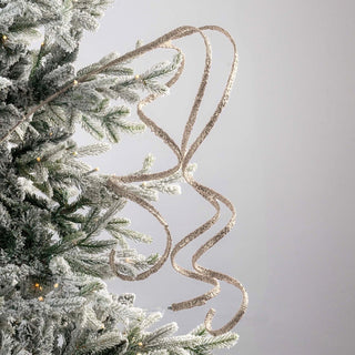 Twirl Ribbon Festive Pick - ironyhome