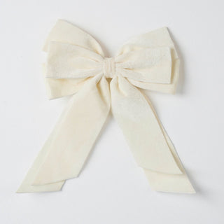Velvet Clip - On Bow - ironyhome