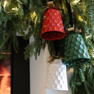 Vintage Honeycomb Iron Bells (Set of 3) - ironyhome