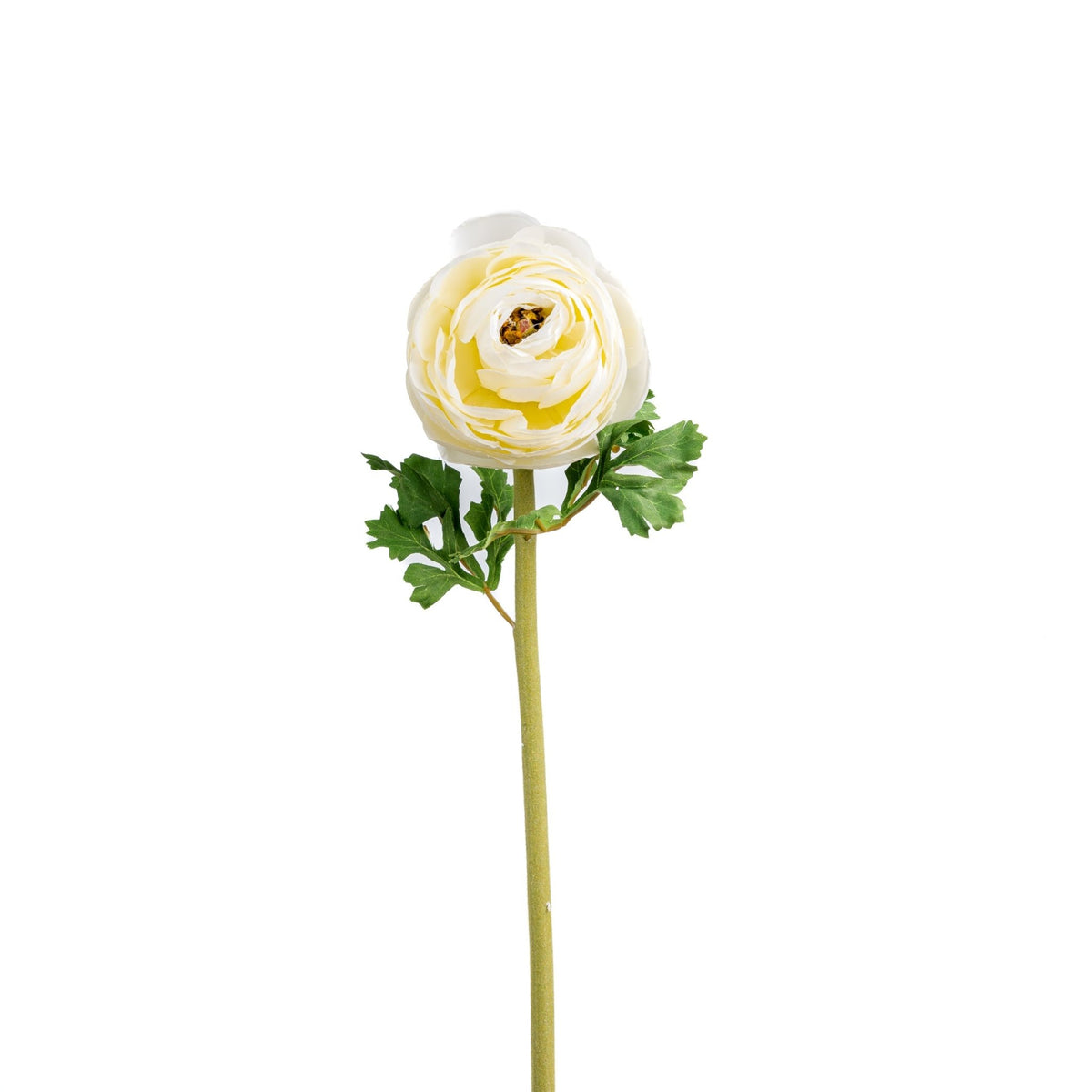 White Faux Ranunculus