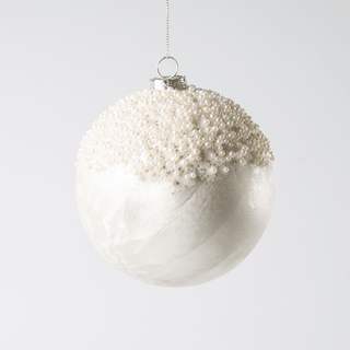 White Hanging Ornament - Irony Home