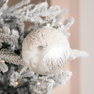 White Hanging Ornament - Irony Home