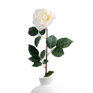 White Winter Faux Rose