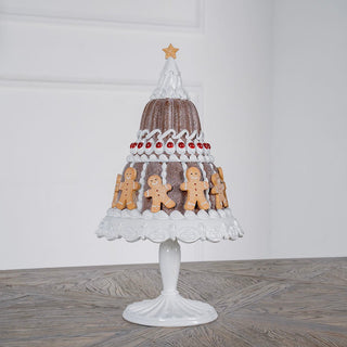 Winter Holiday Bigne Confectionery Tower Tabletop - ironyhome