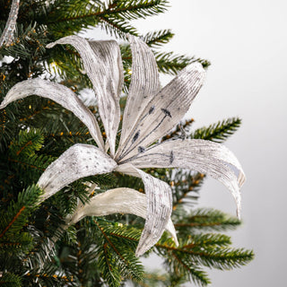 Winter White Tiger Lilly Pick - ironyhome