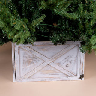 Wooden Crate Tree Collar - ironyhome