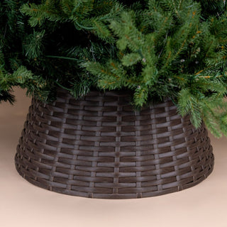 Woven Wicker Tree Collar - ironyhome