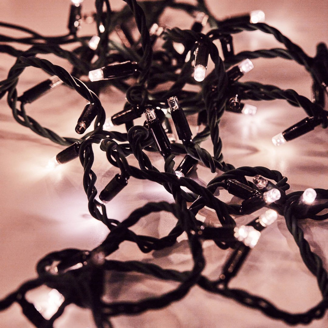 10 Meter String Festive Lights - Dark Green - ironyhome