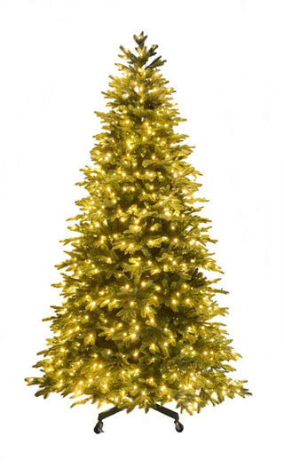12FT Pre-Lit Fraser Medium Fir Christmas Tree - ironyhome