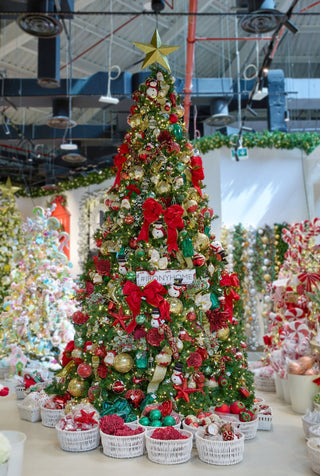 12FT Pre-Lit Fraser Medium Fir Christmas Tree - ironyhome