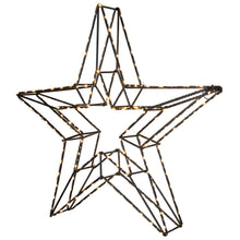 3D Metal Star with LED Lights - ironyhome