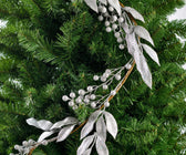 6FT Silver Festive Leaves Garland - Set of 4 - ironyhome