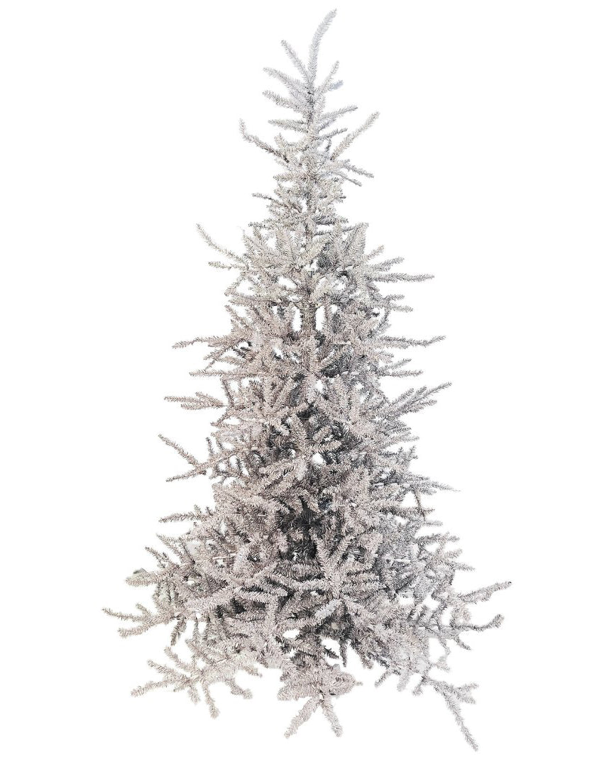 8.5ft Metallic Tinsel Tree (Unlit)