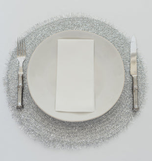 Abstract Silver Bohemia Placemat - Set of 4 - ironyhome