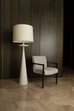 Alabaster White Floor Lamp - ironyhome