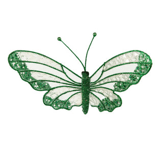 Alfalfa Butterfly Clip-on Ornament - Set of 4 - ironyhome