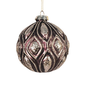 Antique Lilac Ball Ornament