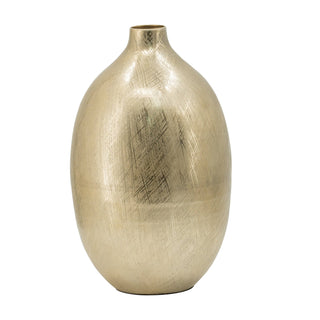 Apollo Gold Steaked Vase - ironyhome