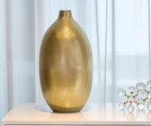 Apollo Gold Steaked Vase - ironyhome
