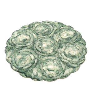 Aqua Capiz Shell Placemat - Set of 4