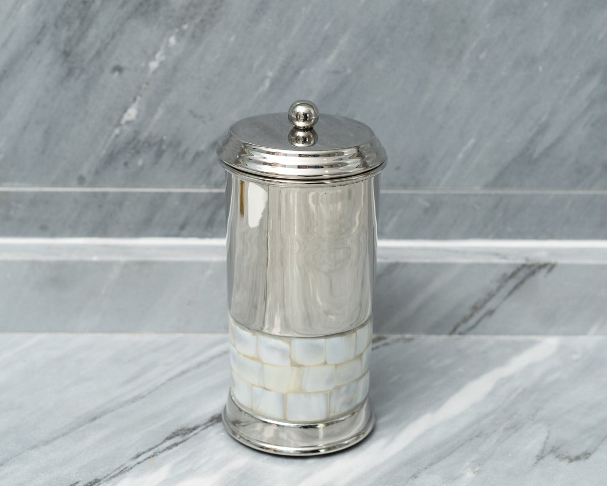 BATHROOM CANISTER - Mother of Pearl