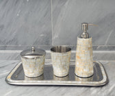 Bathroom Set - Mother of Pearl - ironyhome