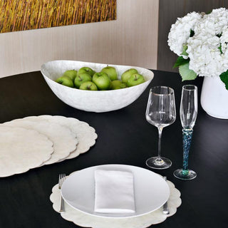 BLOOMING CABBAGE PLACEMAT - SET OF 4 / NATURAL FINISH - ironyhome