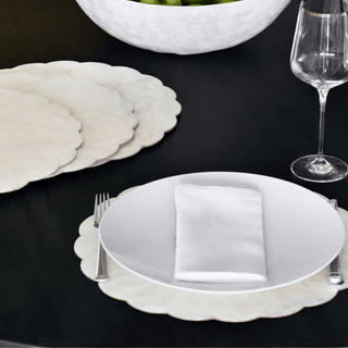 BLOOMING CABBAGE PLACEMAT - SET OF 4 / NATURAL FINISH - ironyhome