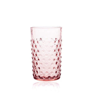 Blush Pink Hand-blown Glass - Set of 2