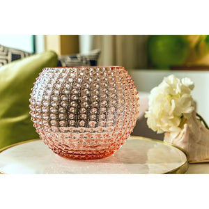 Blush Pink Hand-blown Vase