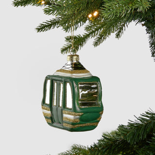 Cable Car Ornament - Set of 6 - ironyhome