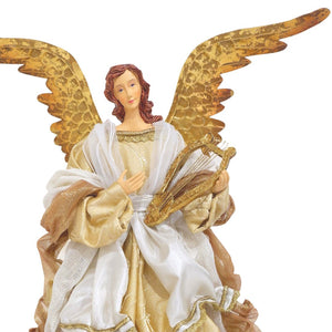 Callista Angel Figurine Table Top - Gold - ironyhome