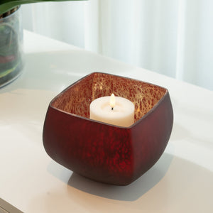Candle Votive Antique Red - ironyhome