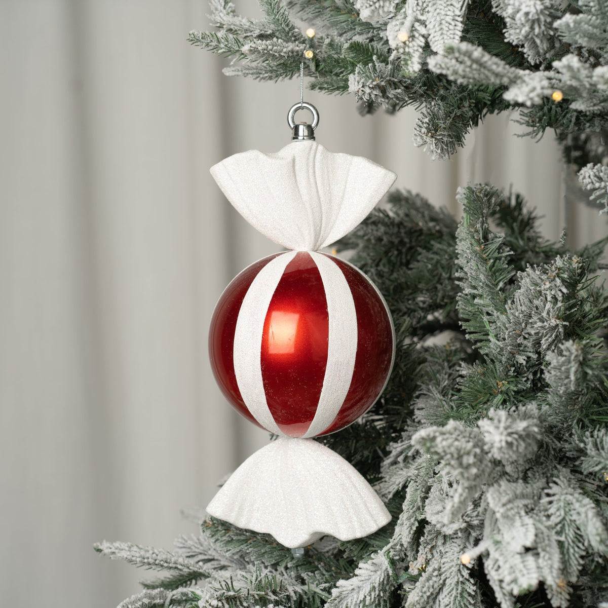 Candy Ornament with White Tail