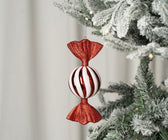Candy Shiny Red Ornament - Set of 6 - ironyhome
