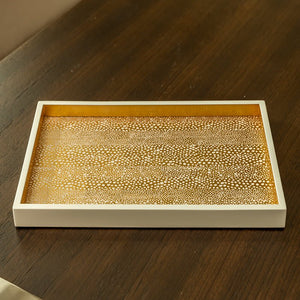 Pebble Vanity Tray in Gold