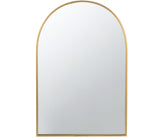 Castile Gold-Framed Arched Mirror - ironyhome