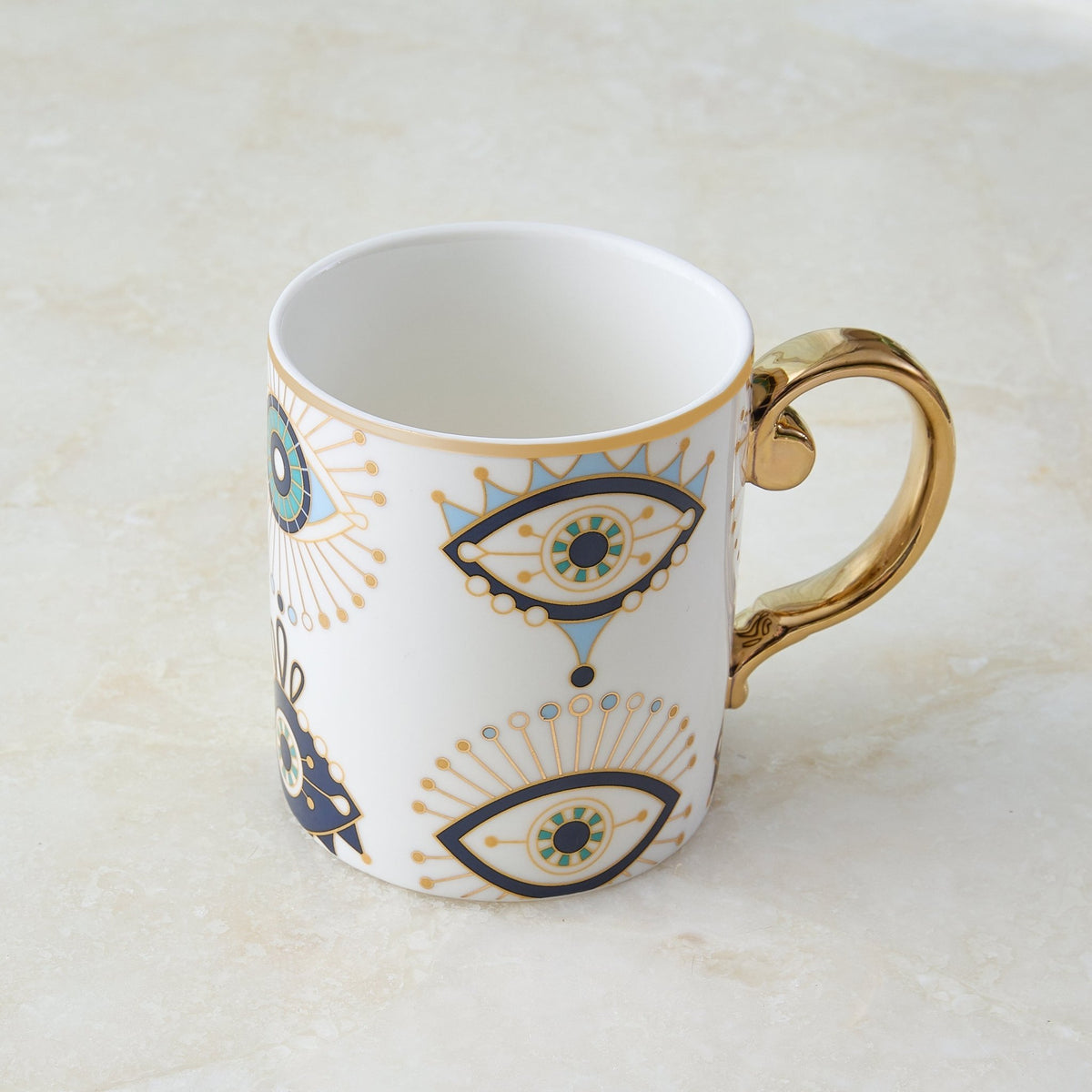 Celeste Evil Eye Ceramic Mug