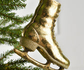Champagne Ice Skate Ornament - Set of 4 - ironyhome