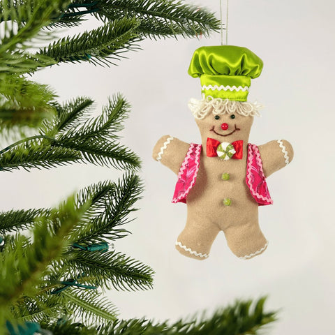 Chef Gingerbread Man - Set of 4 - ironyhome